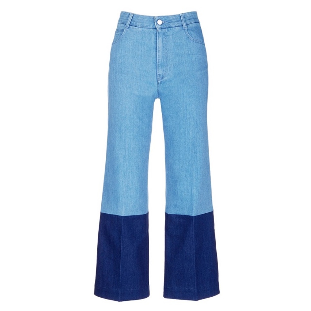 STELLA MCCARTNEY TWO TONE DENIM - SIZE 26